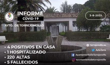 INFORME DE SITUACIÓN COVID-19 a 3/8/2021.