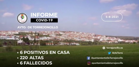 INFORME DE SITUACIÓN COVID-19 a 5/8/2021