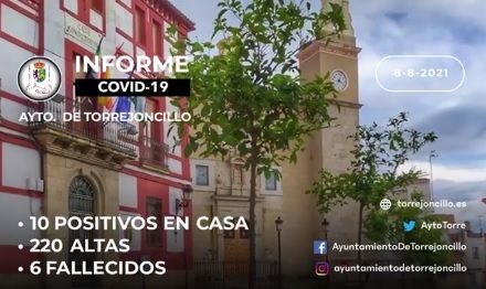 INFORME DE SITUACIÓN COVID-19 a 08/08/2021