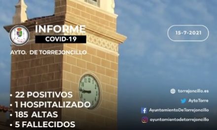 INFORME DE SITUACIÓN COVID-19 a 15/07/2021