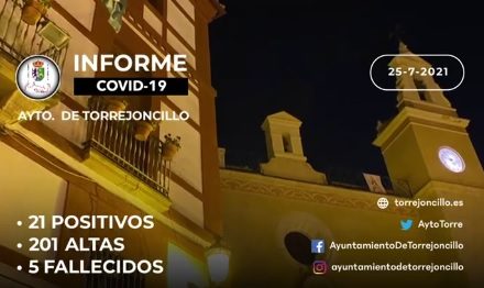 INFORME DE SITUACIÓN COVID-19 a 25/07/2021