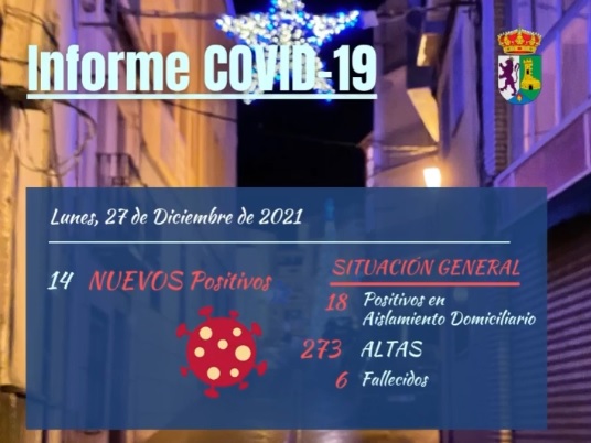 INFORME DE SITUACIÓN COVID-19 a 27/12/2021