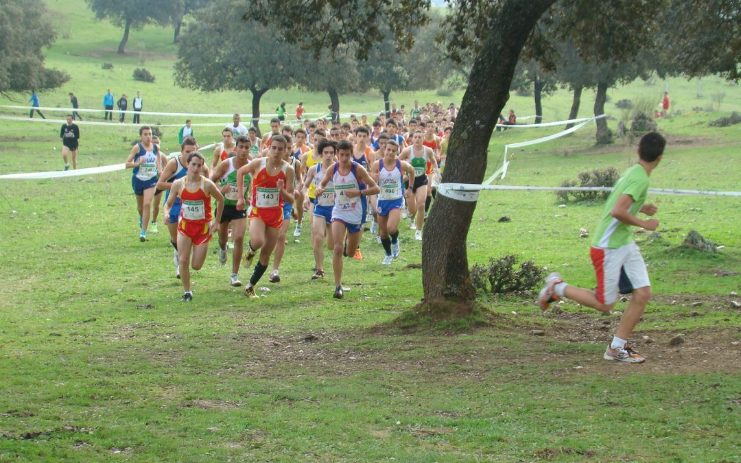 Gran actuación el fin de semana pasado en el Cross de Diputación de Cáceres de nuestros atletas