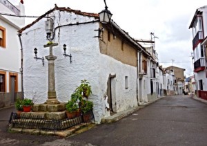 Cruz de la Calle Coria. Imagen: Hoy.es