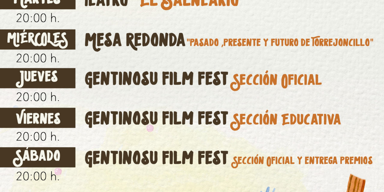 XXXII SEMANA CULTURAL DE TORREJONCILLO