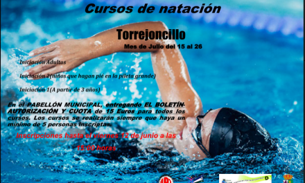 Curso de natación en Torrejoncillo