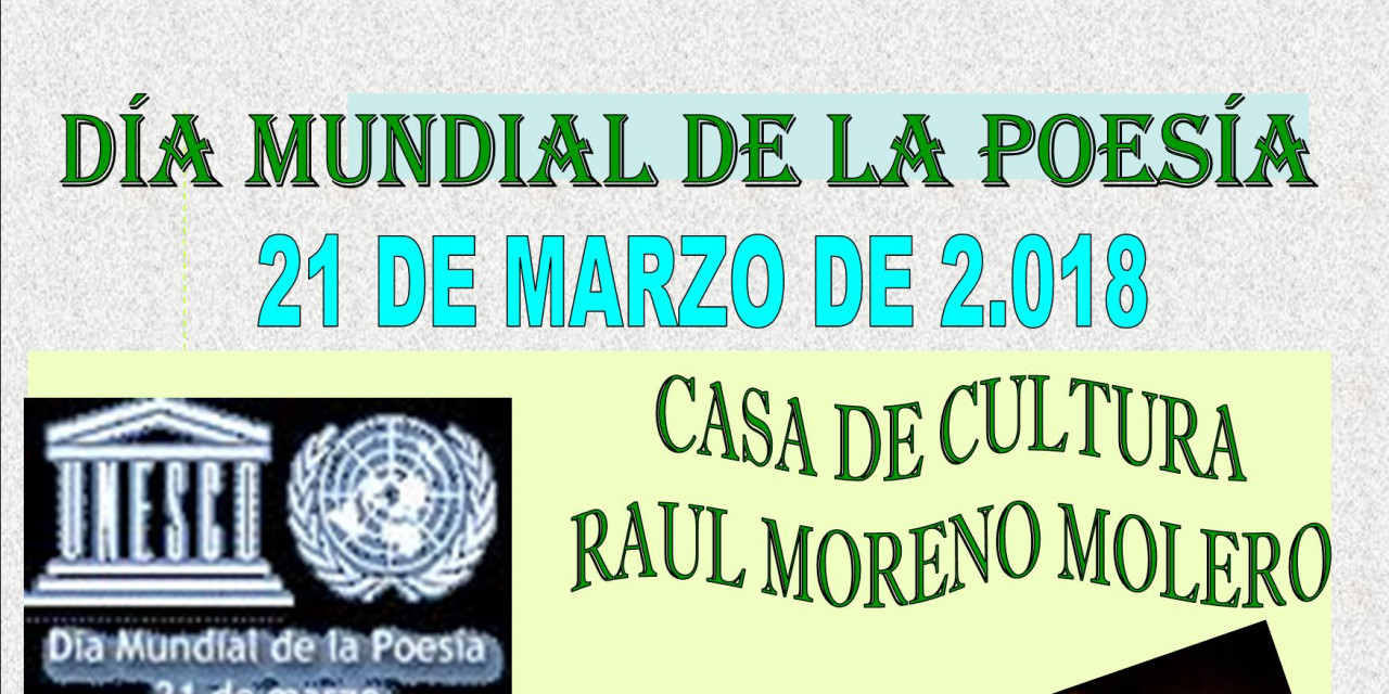 Celebración del Día Mundial de la Poesía de Torrejoncillo y Valdencin