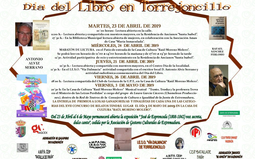 Día del Libro en Torrejoncillo