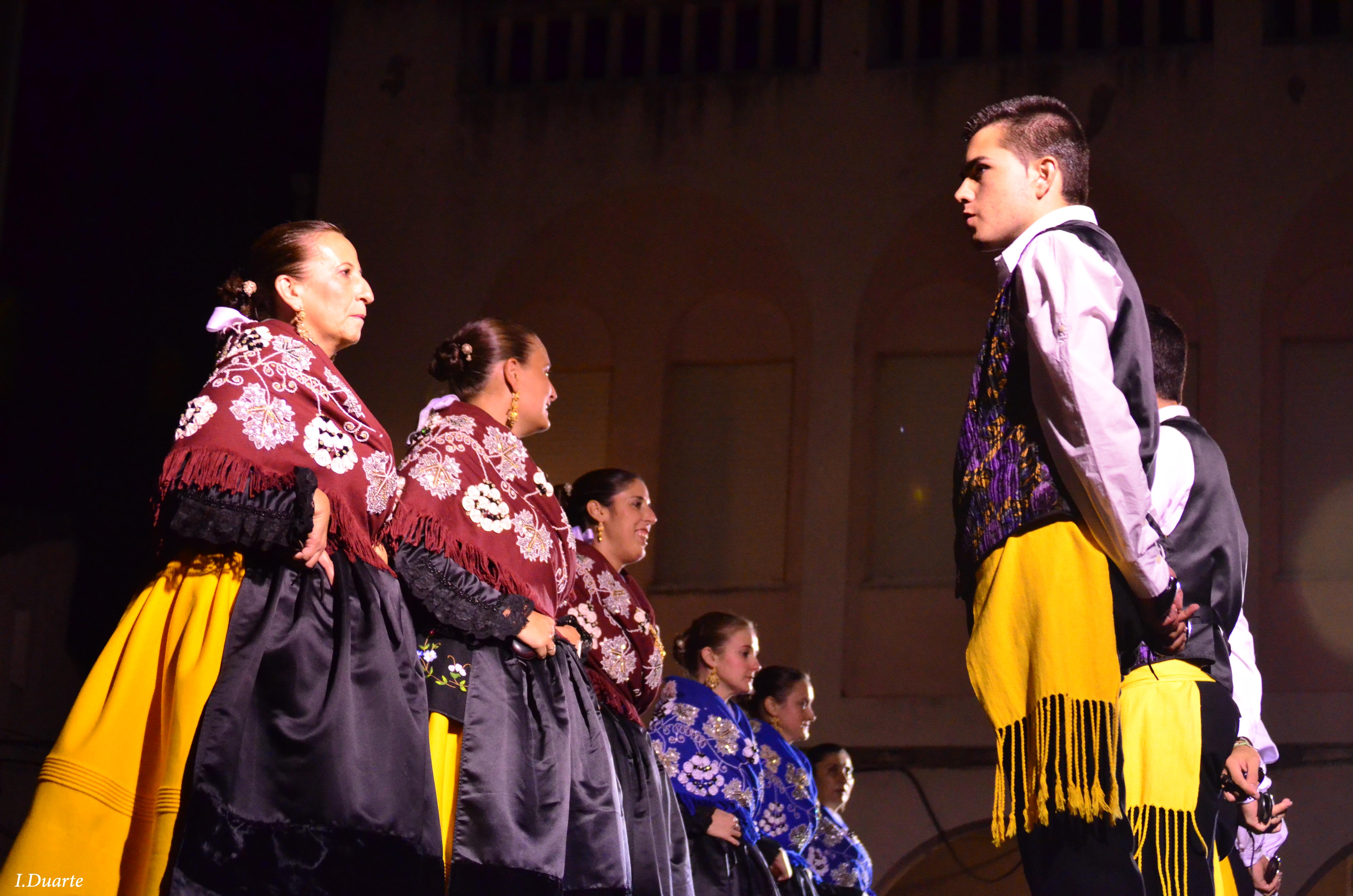 El Grupo Local de Coros y Danzas estuvo presente el pasado sábado en Portezuelo