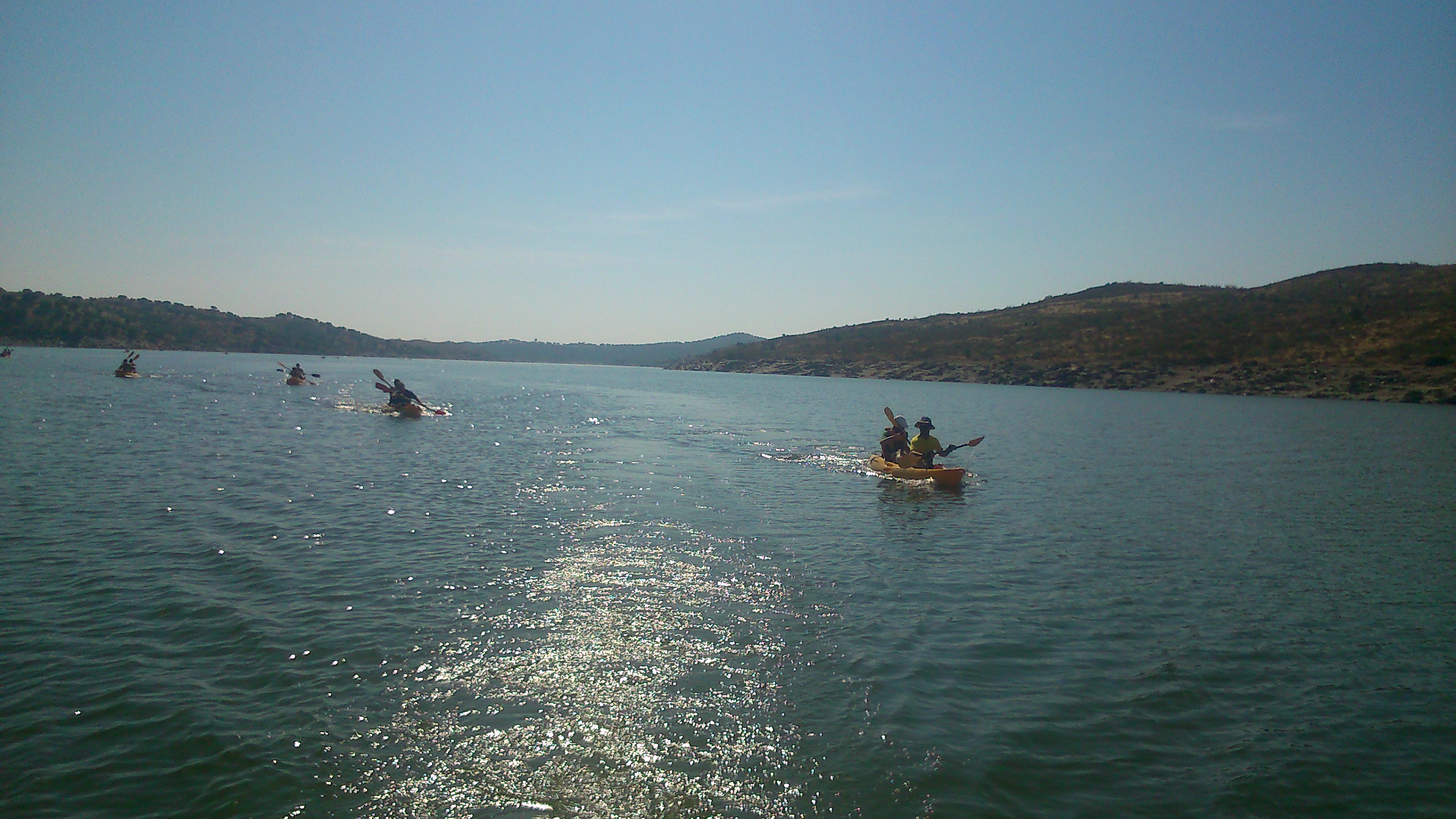 El II Descenso de Acehuche en piragua por el Tajo