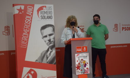 Juventudes Socialistas premia la labor de Charo Cordero y su lucha por la memoria democrática en la provincia