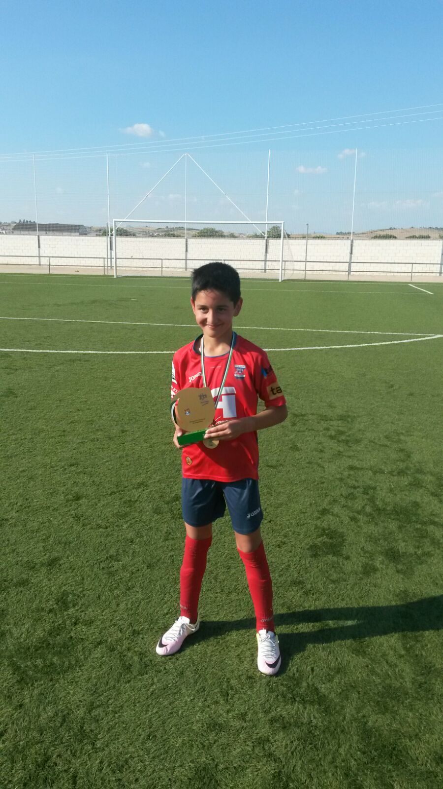 Daniel López, campeón de Extremadura de Fútbol