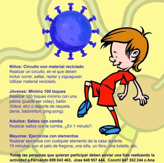 Dinamización Deportiva nos proponen un reto