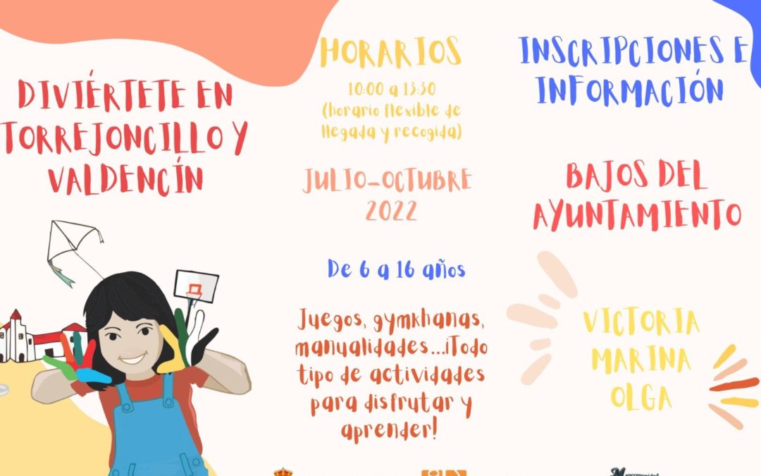 PROGRAMA «DIVIÉRTETE» EN TORREJONCILLO Y VALDENCÍN
