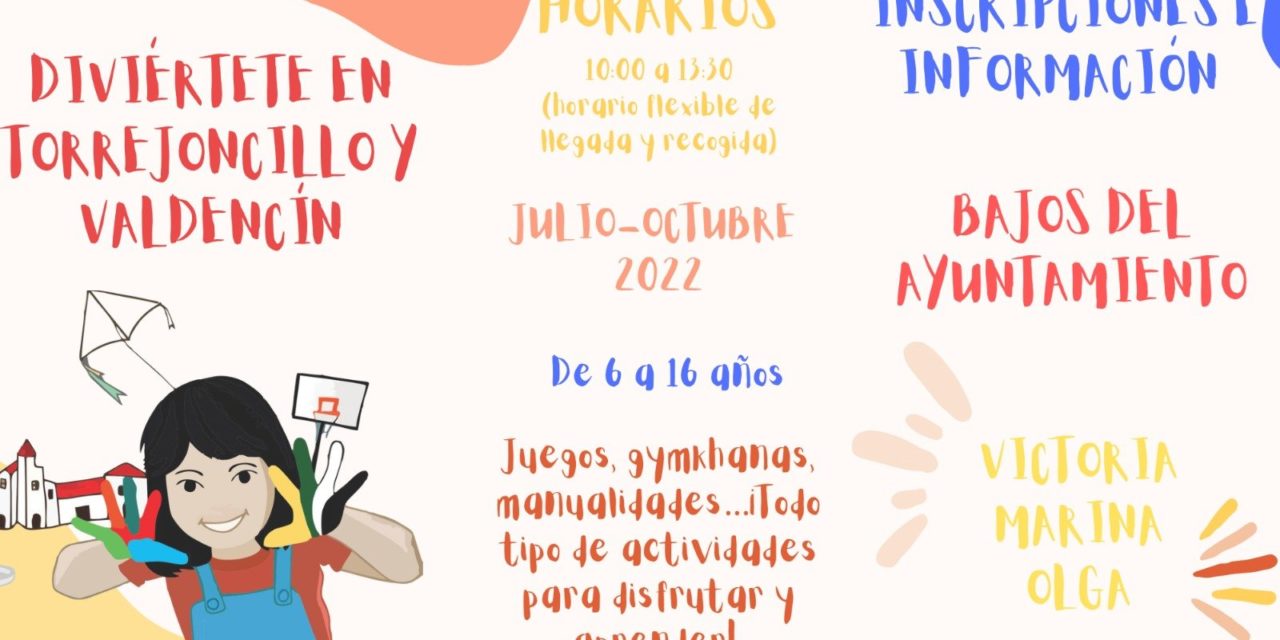 PROGRAMA «DIVIÉRTETE» EN TORREJONCILLO Y VALDENCÍN