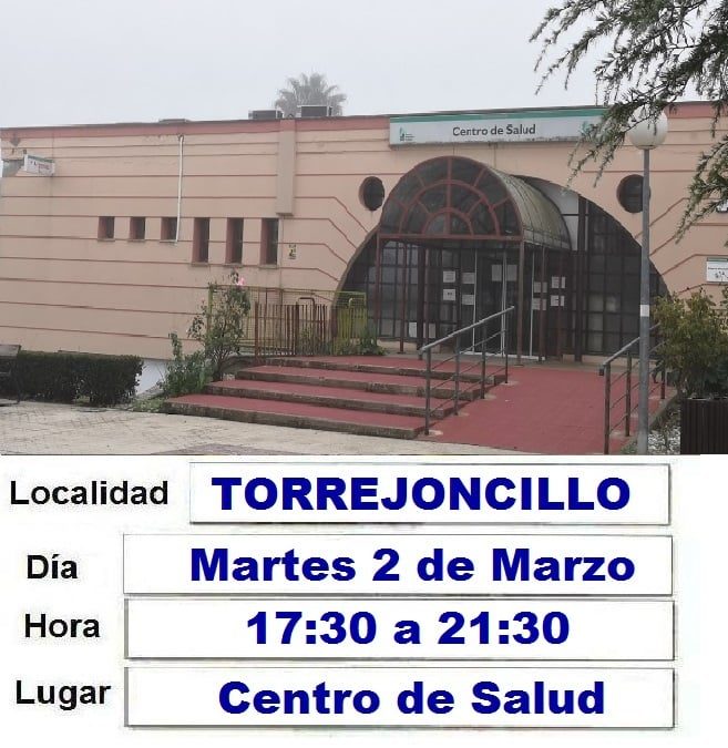 Colecta de Sangre en Torrejoncillo