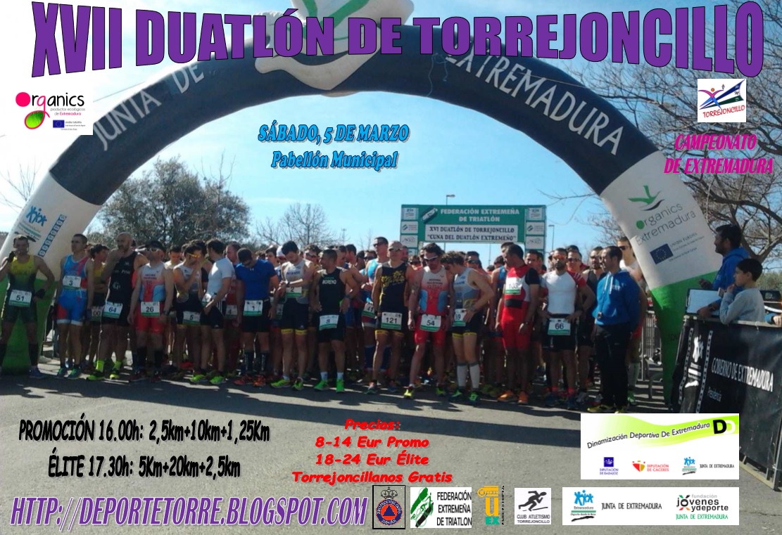 Llega el XVII Duatlón de Torrejoncillo