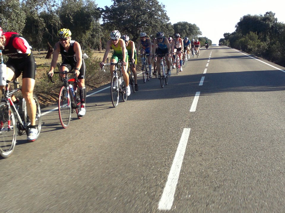 Tráfico durante el Duatlón de este sábado