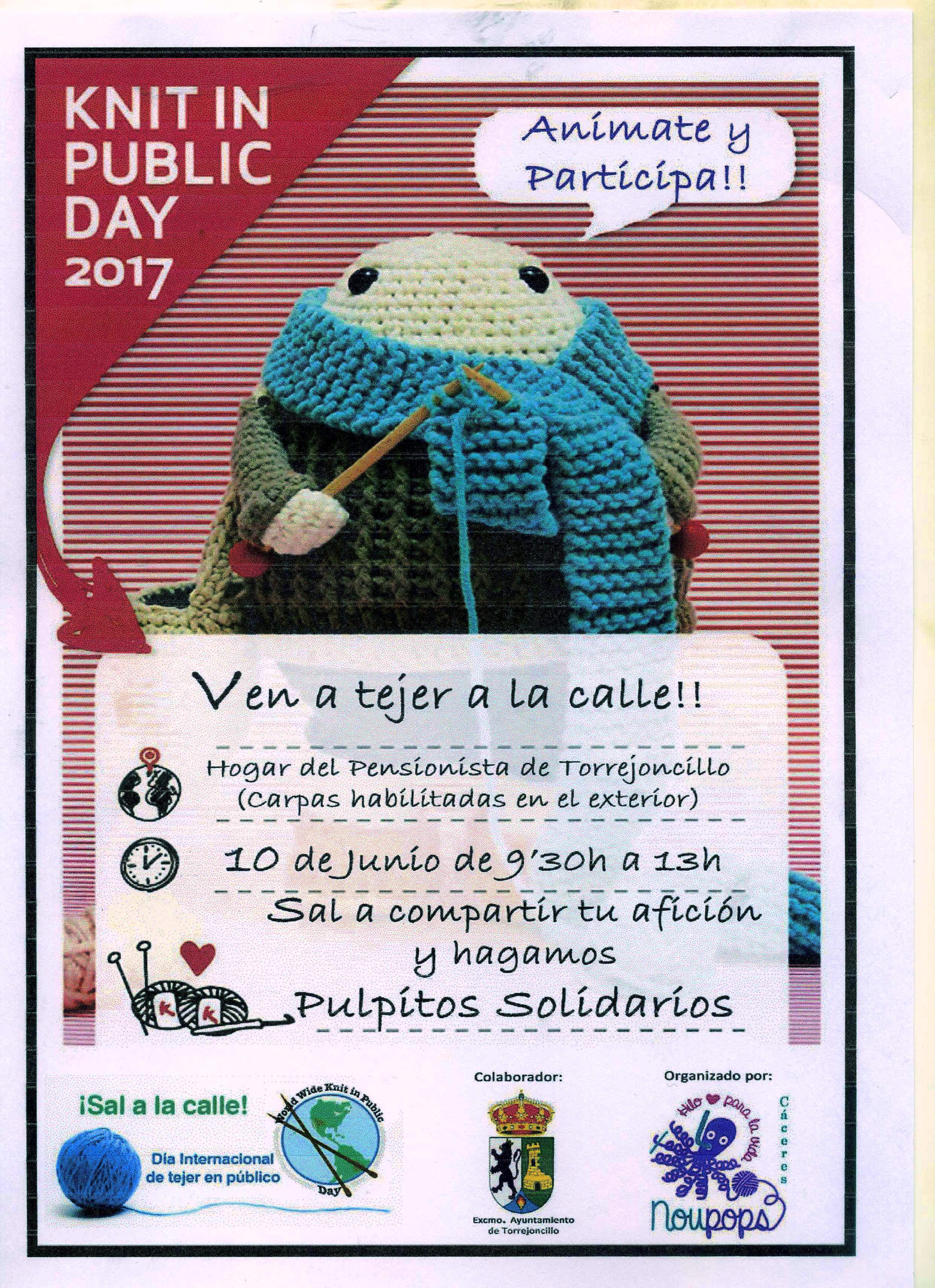 Día internacional de tejer en público