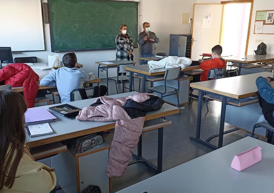 La Encamisá en el IESO Vía Dalmacia