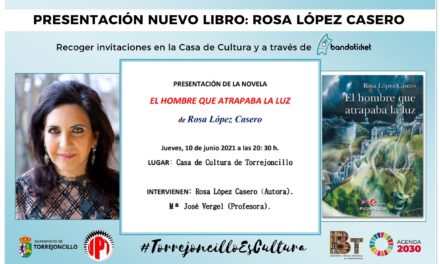 PRESENTACIÓN DEL NUEVO LIBRO DE ROSA LÓPEZ CASERO