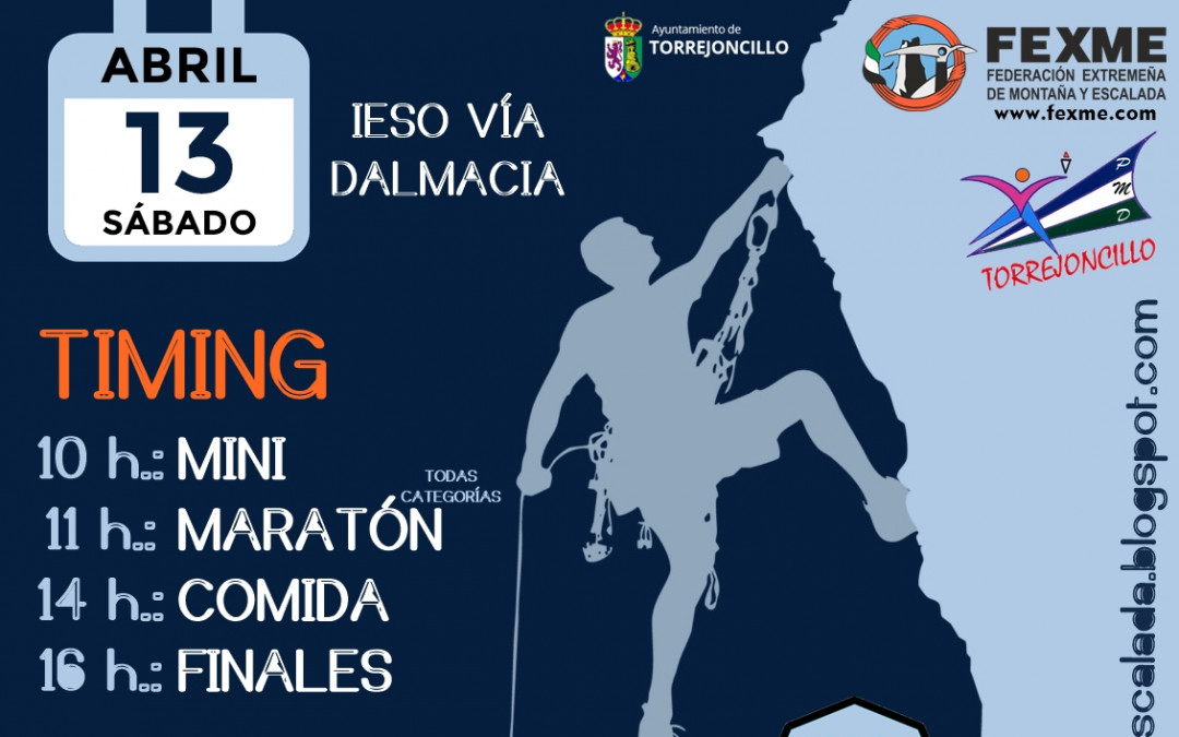 Torrejoncillo celebrará la tercera edición de su Torrescalada el próximo 13 de Abril