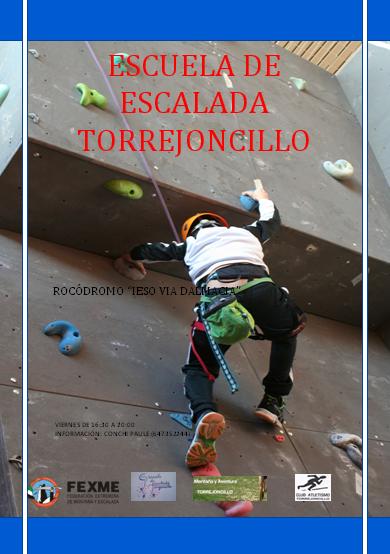 Torrejoncillo cuenta con su Escuela de Escalada