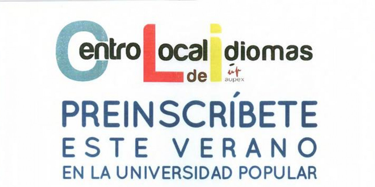 Abierto plazo de preinscripciones en el Centro Local de Idiomas