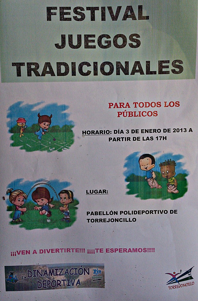 Festival de Juegos Tradicionales en Torrejoncillo y Valdencín