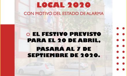 Cambio de Festivo Local