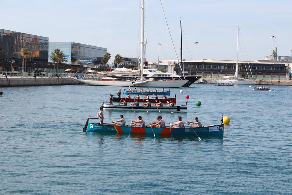 Pódium de un torrejoncillano en el Campeonato de España Llaut Mediterráneo 2017