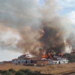 Alarmante fuego en Torrejoncillo