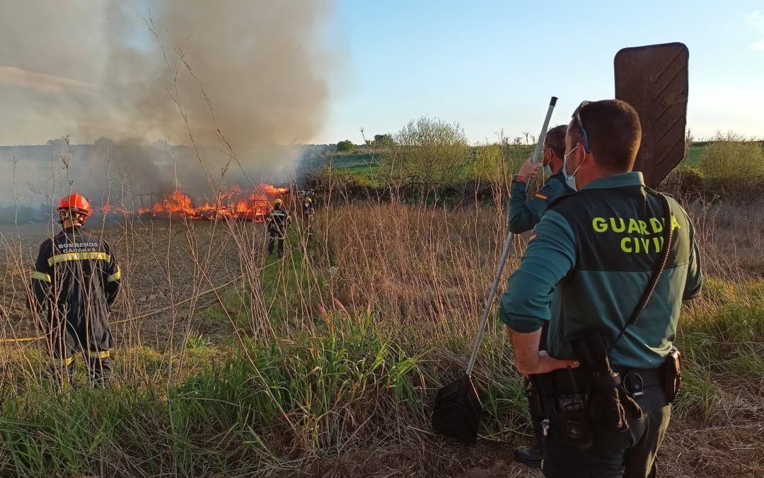 MUCHO CUIDADO CON LAS QUEMAS DE RESTOS VEGETALES