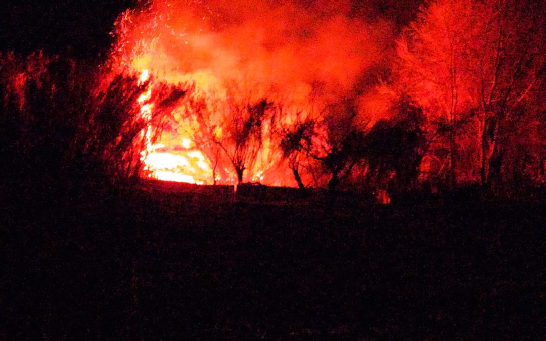 Tercer incendio de la semana