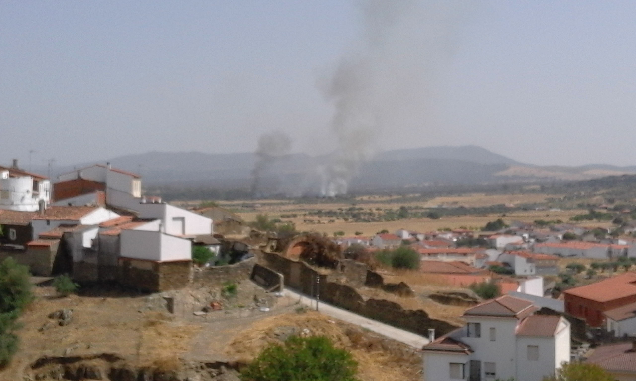 Nuevo fuego en Torrejoncillo hoy domingo