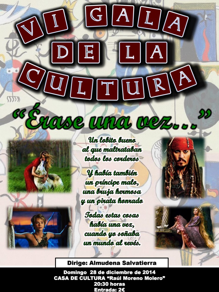 Domingo 28 de diciembre: VI Gala de la Cultura de Torrejoncillo