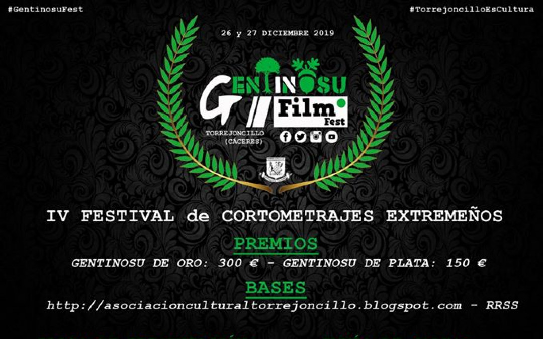 TORREJONCILLO ABRE EL PLAZO DE PRESENTACIÓN DE TRABAJOS A LA FIESTA DEL CORTOMETRAJE “MADE IN EXTREMADURA”