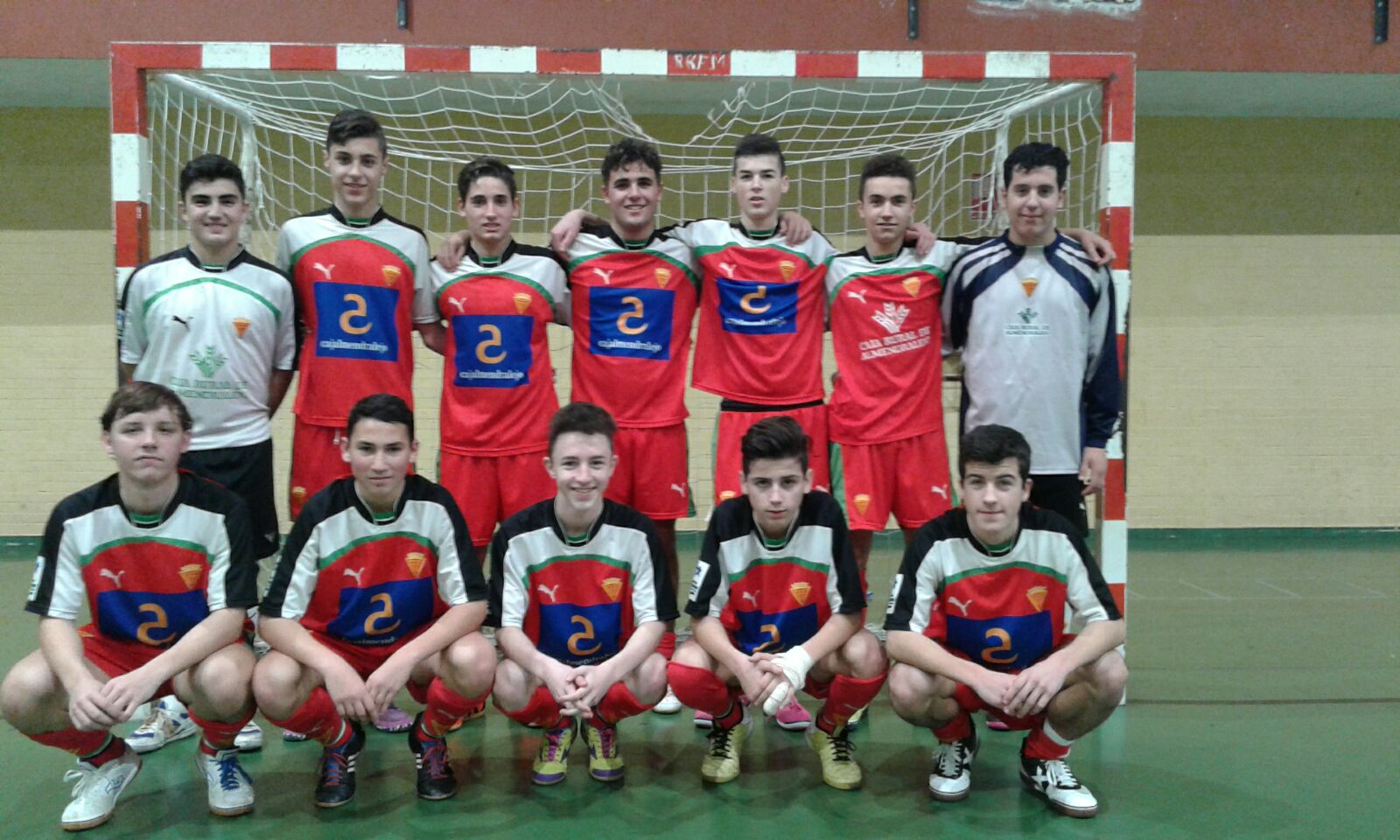 Héctor Rivero en el Campeonato de España Cadete de Fútbol Sala