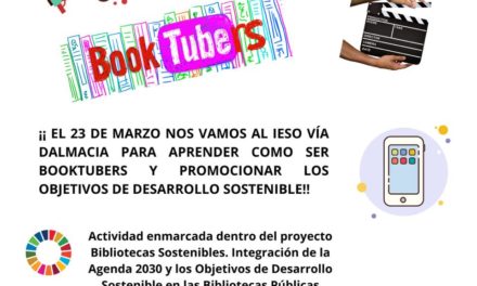 TALLER DE BOOKTUBERS EN EL IESO VÍA DALMACIA