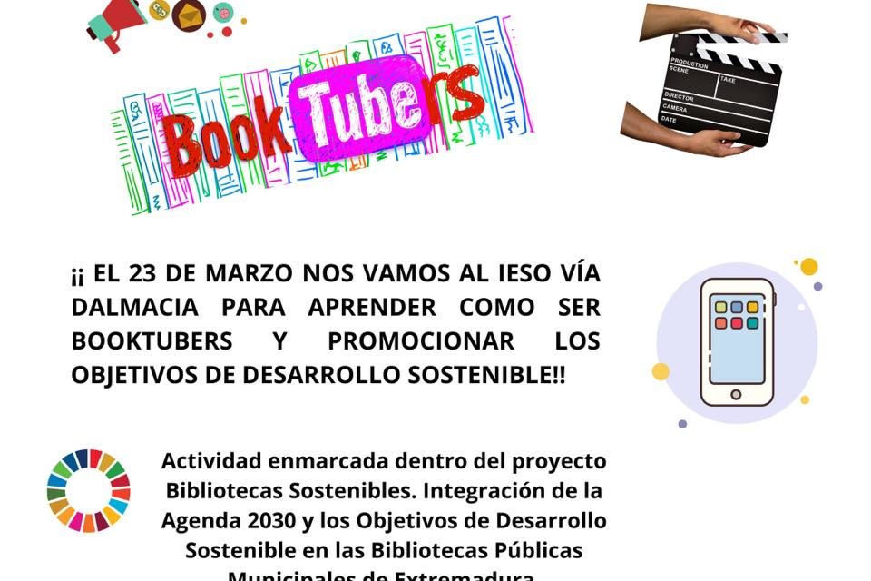 TALLER DE BOOKTUBERS EN EL IESO VÍA DALMACIA