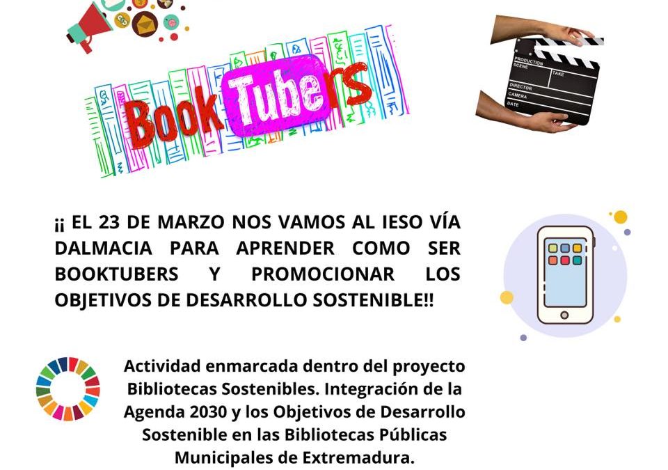TALLER DE BOOKTUBERS EN EL IESO VÍA DALMACIA