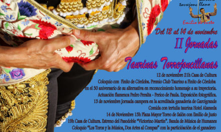 YA ESTÁN AQUÍ LAS II JORNADAS TAURINAS TORREJONCILLANAS DEL CLUB CULTURAL TAURINO TORREJONCILLANO EMILIO DE JUSTO