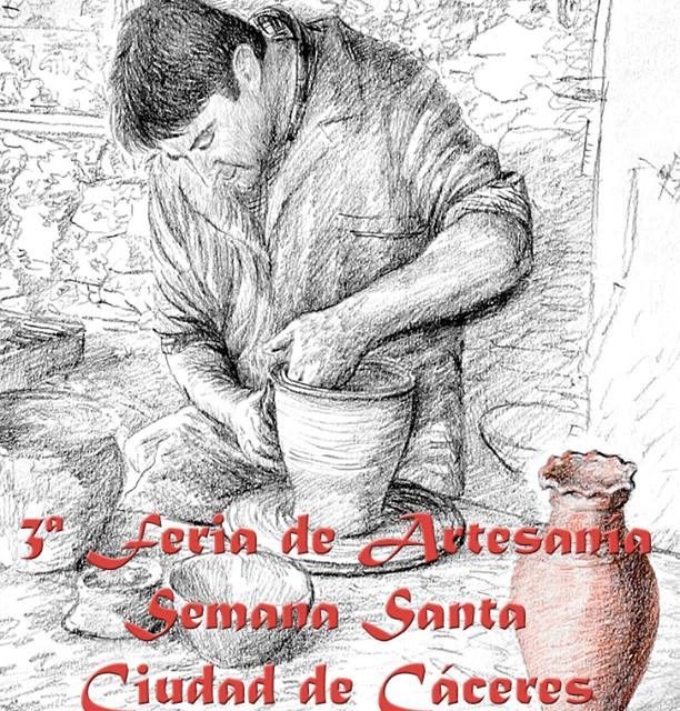 La artesanía Torrejoncillana en la III feria Internacional de Artesanía de Semana Santa Ciudad de Cáceres