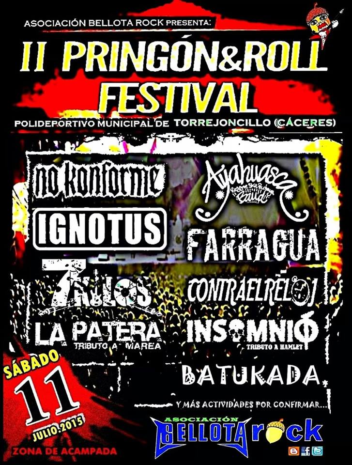 Crowdfunding para el II Pringon&Rock Festival