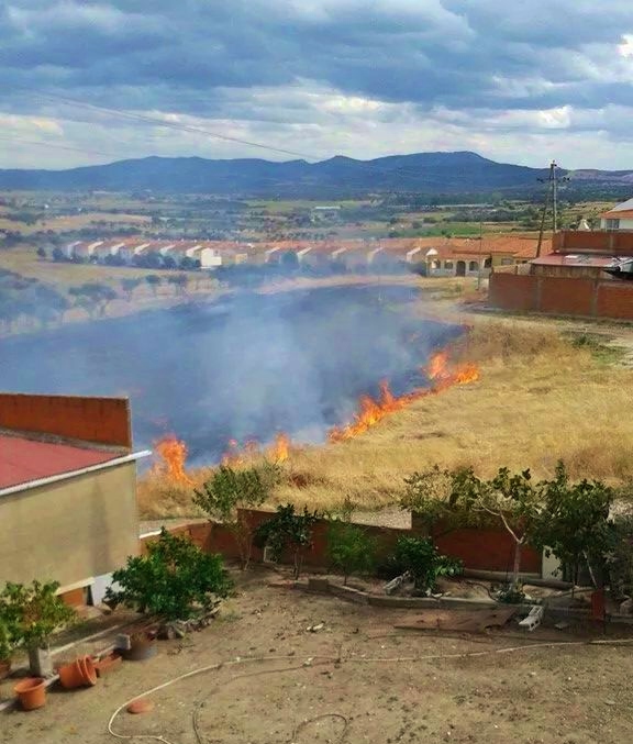 Incendio sin graves consecuencias en Torrejoncillo