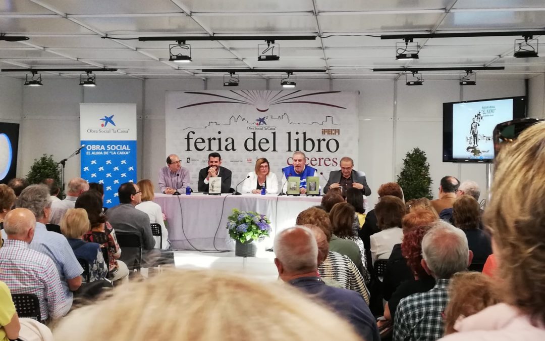 Feria del Libro de Cáceres. Presentación de la obra Los Orives.