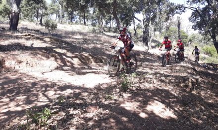 Calor y sufrimiento ayer en la VI BTT Callejas de Torrejoncillo