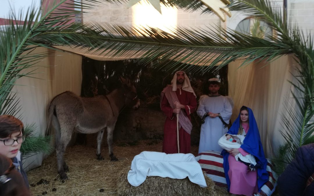 Portal Viviente de la Asociación de Peñas