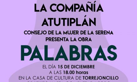 Teatro con voz de mujer: Palabras