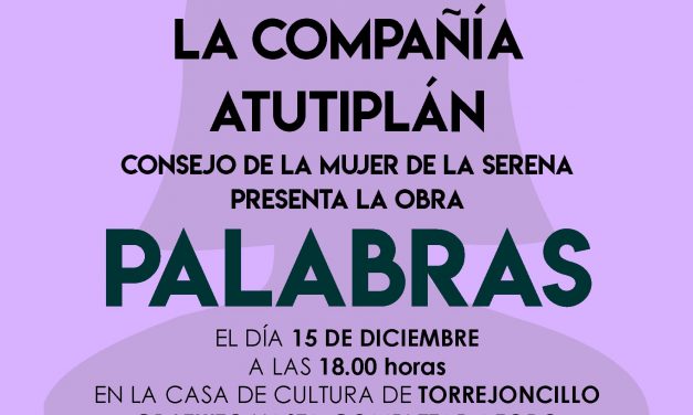 Teatro con voz de mujer: Palabras